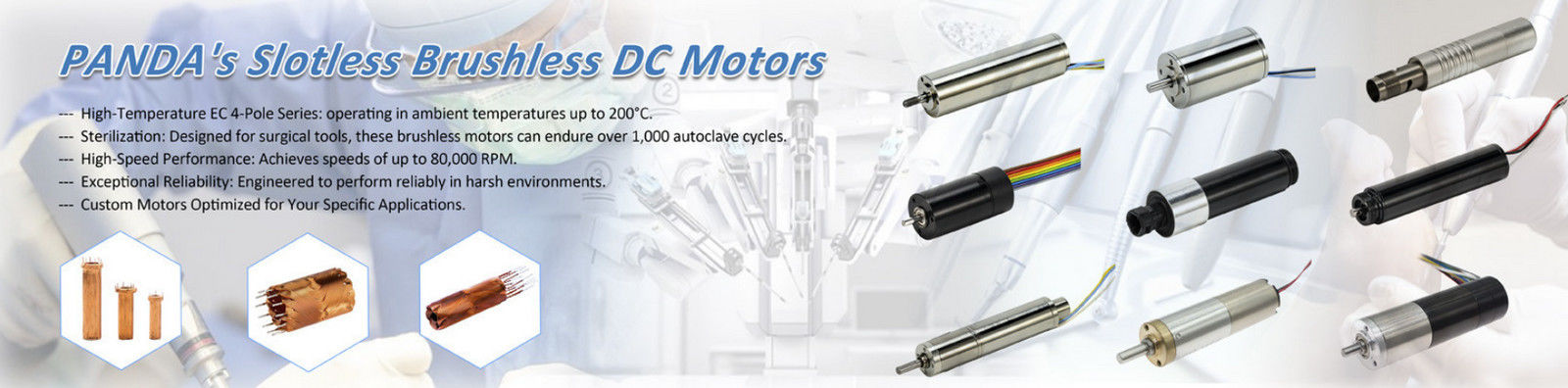 Motor Tanpa Sikat Tanpa Slot