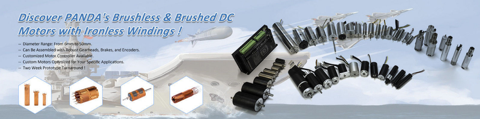 motor dc yang disikat