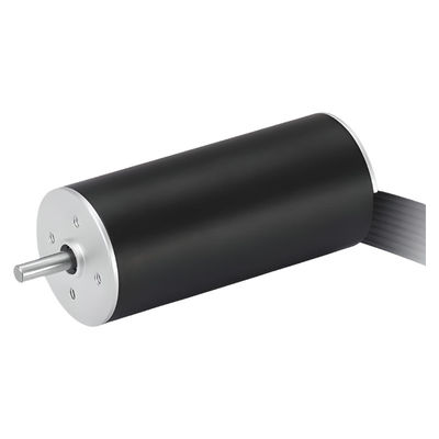Motor DC tanpa slot tanpa sikat 22mm 48V 43W 16360rpm hemat energi yang dapat disesuaikan