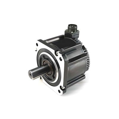 Brushless Servo Motor Flange 180mm Disesuaikan AC Servo Motor 4000W 48N.m 1500rpm