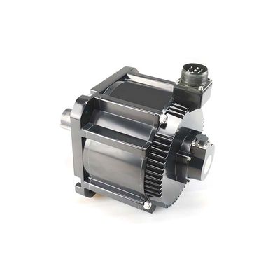 Brushless Servo Motor Flange 180mm Disesuaikan AC Servo Motor 4000W 48N.m 1500rpm