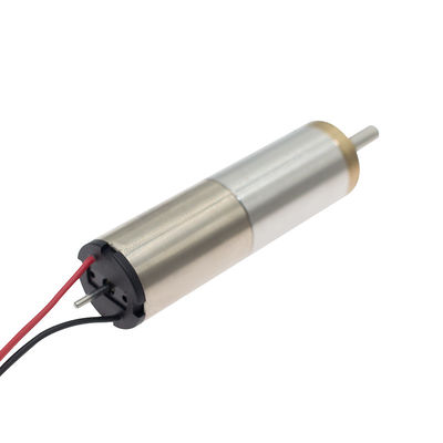 12mm Brush DC Gear Motor Slotless 24V 400mNm 3343RPM Disesuaikan