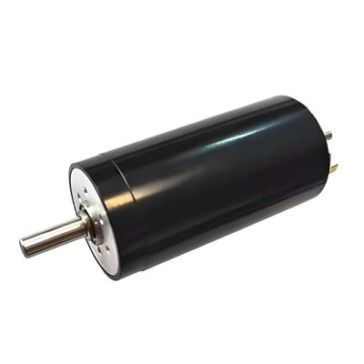 Disesuaikan 35mm Sikat DC Motor Coreless 92 Watt 4640rpm 12V Efisiensi Tinggi