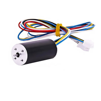 20mm BLDC Motor Slotless Motor 12V sampai 36V 13W 20W 18880rpm Disesuaikan Sensor Brushless Motor