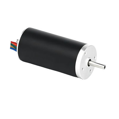 24mm Sensorless Brushless Motor 12V sampai 48V Coreless BLDC Motor 40W 14150rpm Disesuaikan