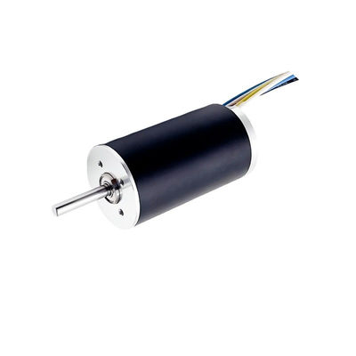 Kecepatan Tinggi dan Akselerasi Brushless DC Motor Listrik 28mm 48V 80W 8275rpm