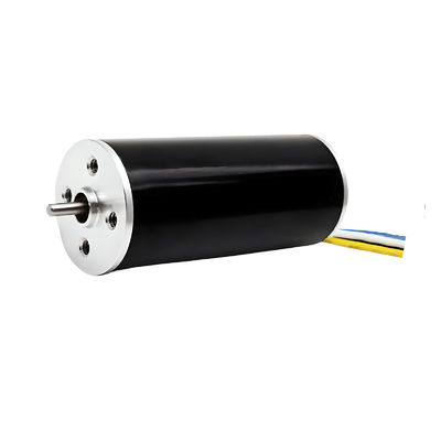 32mm Slotless BLDC Motor 12V sampai 48V Brushless Electric Motor 75W 6095rpm Disesuaikan