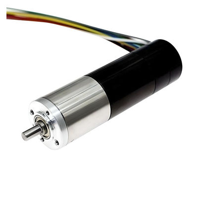 Menghemat ruang 32mm Gear BLDC Motor 12V 3500mNm 1409RPM Disesuaikan