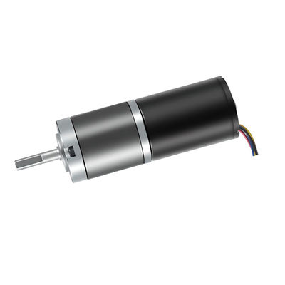 36mm Brushless Gearmotor 12V DC Gear Motor dengan Encoder 6000mNm 1,6 RPM hingga 1958RPM Disesuaikan