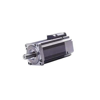 3000rpm Flange 200W Servo Motor Dengan Encoder Feedback yang dapat disesuaikan 0.3N.M