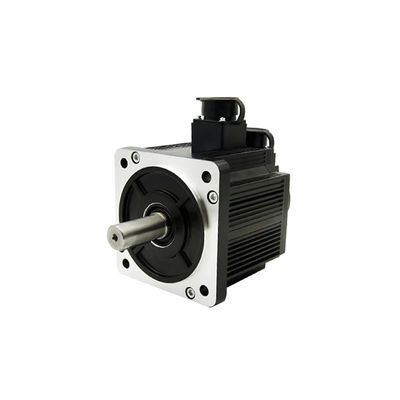 Flange 130mm 2500W Encoder Servo Motor 24.2N.M 3000rpm Presisi tinggi