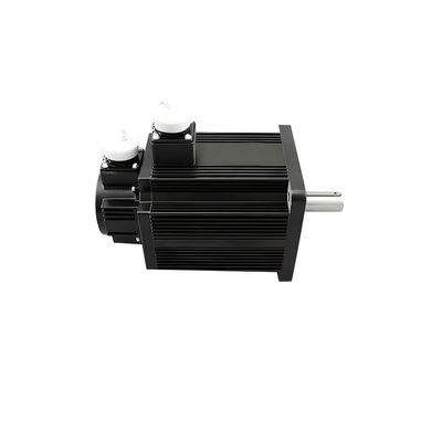 Flange 130mm 2500W Encoder Servo Motor 24.2N.M 3000rpm Presisi tinggi