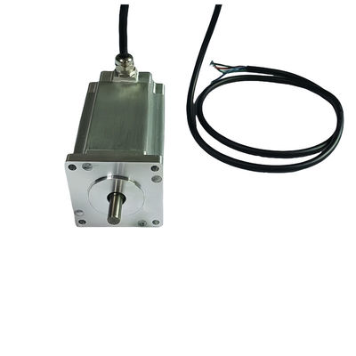 3N.m Nema 24 Stepper Motor IP 67 Grade Double Shaft untuk Sistem Pelacakan Panel Surya