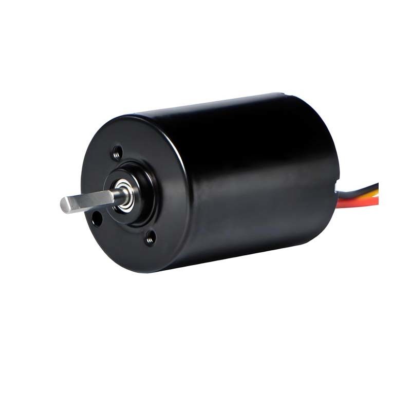 28mm PMDC Brushless Motor dengan Integrated Driver 5.1W 12V 24V High Power BLDC Motor untuk pump electric window curtain