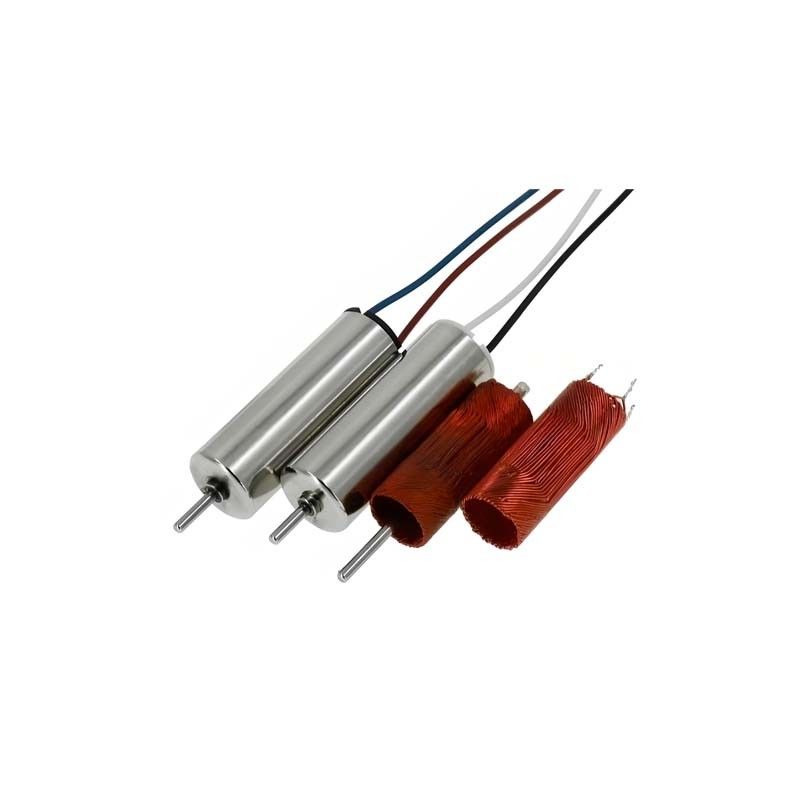 Industri 8mm Coreless Micro DC Motor 0.3mNm 8620rpm 12V Disesuaikan