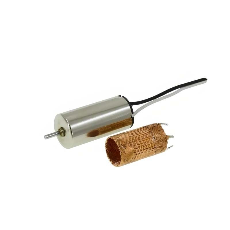 8mm Brushed Coreless DC Motor Karbon 0.3mNm 8620rpm 2.4V tahan kelelahan