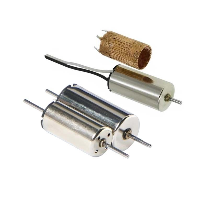 Dikustomisasi 8mm Micro Electric Motor 0.3mNm 8620rpm 12V DC Carbon Brush DC Motor
