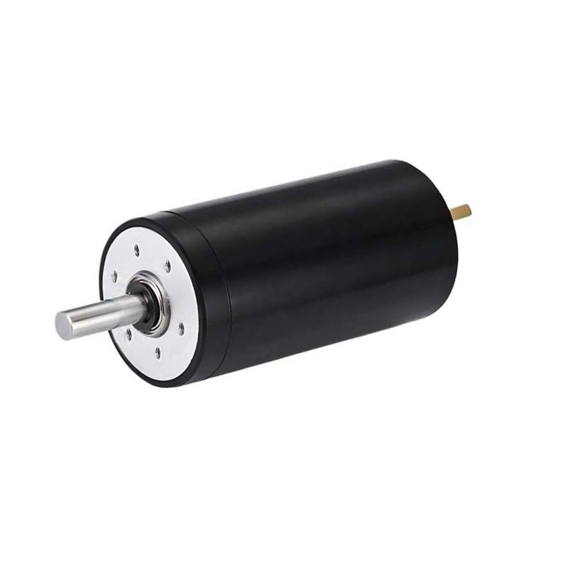 Low Noise Brushed DC Motor 92 Watt 4640rpm 35mm DC OEM hemat energi