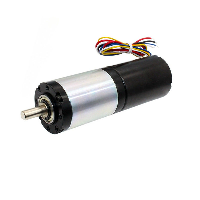 32mm Gear BLDC Motor 12V hingga 48V 1,0 RPM hingga 1409RPM Disesuaikan Brushless DC Gearmotor