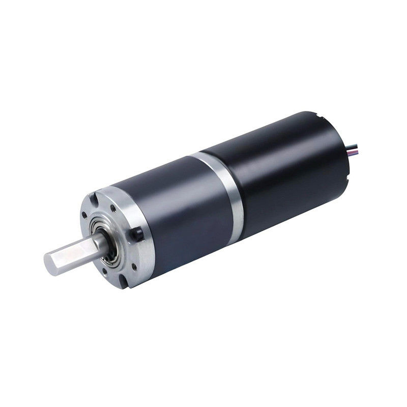 32mm Motor Gear Berkecepatan Rendah 12V hingga 48V 1.0 RPM hingga 1409RPM Gearmotor DC Brushless yang dapat disesuaikan