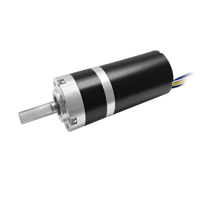 28mm Motor Gear Berkecepatan Rendah 12V hingga 48V Planetary Gearmotor 2.29RPM hingga 2024RPM Disesuaikan DC Brushless Motor