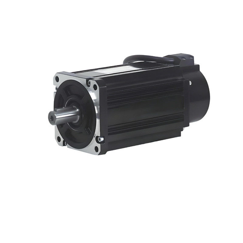 Flange 80mm Brushless Servo Motor Dengan Encoder 3.2N.M 3000rpm 1000W Servo Motor