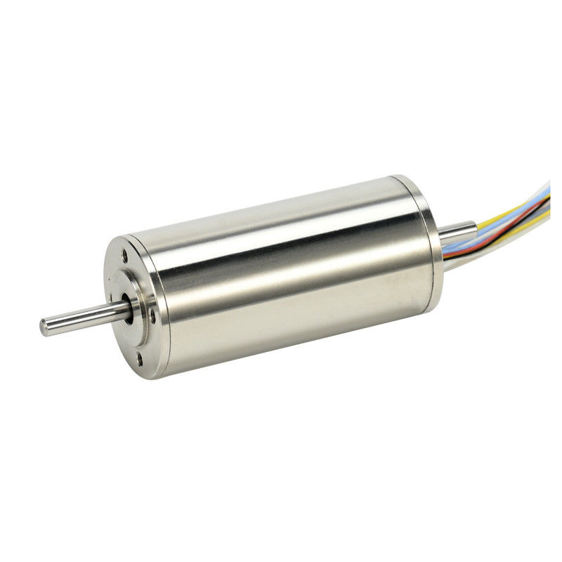 Daya tinggi 30mm Slotless Brushless DC Motor 105W 0.52N.m 7536RPM 24V 48V