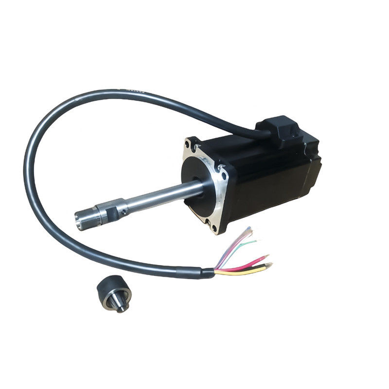 60mm Custom Brushless Motor 250W NEMA 24 BLDC Motor 48V 11000rpm 0.22N.m untuk Mesin CNC Mesin Ukiran